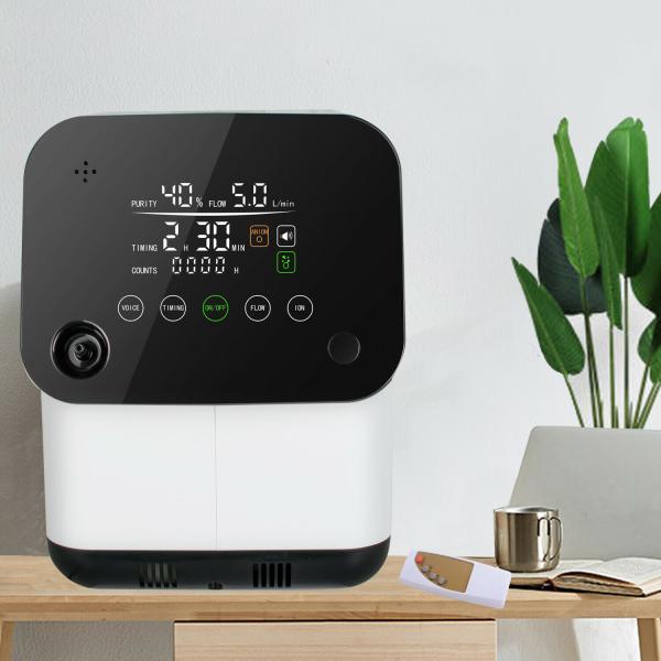 Buy Factory price oxygen concentrator Hot Selling Portable Low Noise 1-7L Household Oxygen Concentrator in stock at wholesale prices