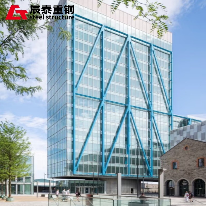 Strong Structural Stability Seismic Resistance Capacity Steel Structure Office Building