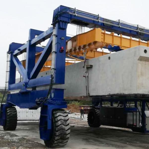 Prefab House Straddle Carrier Crane 120T Highly Customized Straddle Carrier
