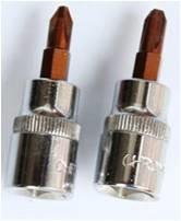 3/8 " DR Socket Hex Drill Bits For Impact Driver 10mm High Power Customized