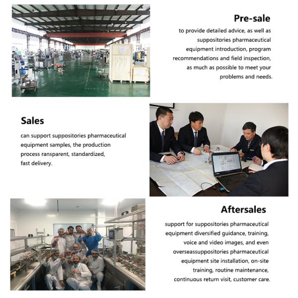 Automatic Suppository Production Line Blister Suppository Forming Machine