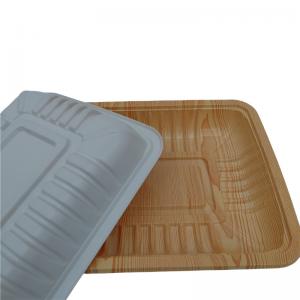 China Rectangle Food Packaging Tray on sale