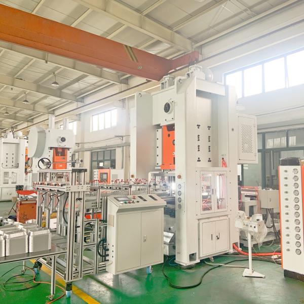 Buy Disposable Aluminum Foil Container Making Machine 3phase Automatic Silver Foil Container Machine at wholesale prices