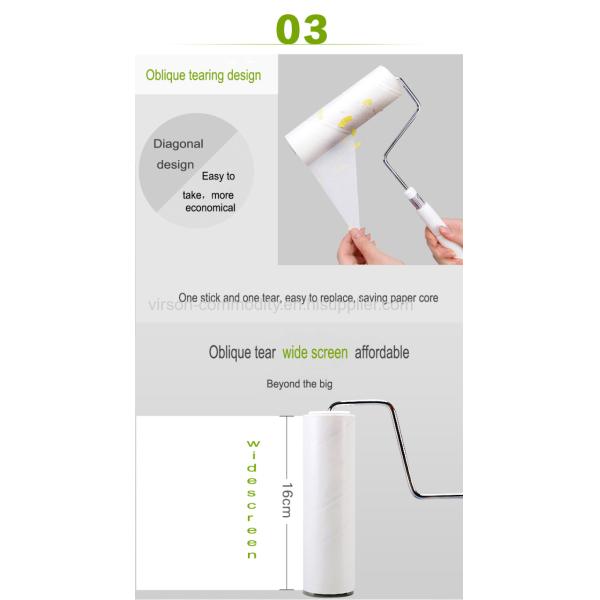 Super Sticky Large Lint Rollers for Floor Carpets,Pet Hair Extra Sticky with Long Handle for Sofa, Cars, Clothes