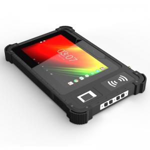 China 3G 4G LTE MTK6765 Octa Core Rugged Android Tablet PC With Biometric Fingerprint NFC Reader on sale