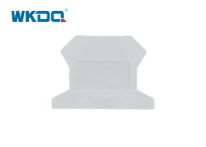 Quality D-JUK1.5 End Cover Plate Power Distribution Terminal Block UK2.5 UK4N UK6N Standard Specification Grey Color for sale