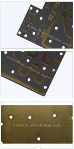 China 4 Layer RF RT / Duroid Rogers Multilayer PCB With ER 2.2 1.6 mm Board For  Wireless Antenna Sensor on sale