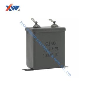 Buy cheap CJ40 High Voltage Film Capacitor 1000VDC 1uF Metal Case Oil Immersed For DC from wholesalers