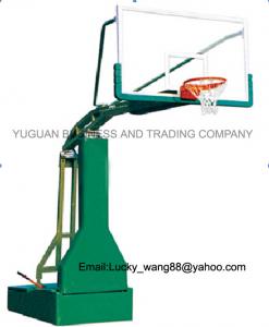 China hot sale manual hydralic basketball stand YGBS-003HQ on sale