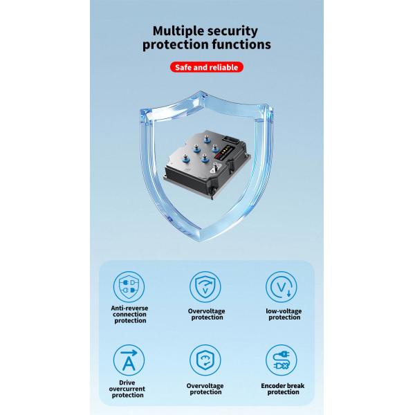 48V CANopen RS485 IP65 Logistics handling Electric Forklift traction Controller