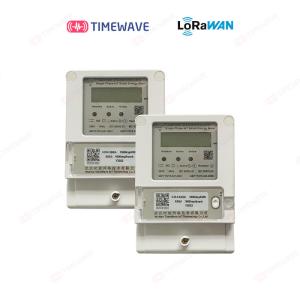 Quality LoRaWAN Single Phase Energy Meter Flame Retardant Advanced Smart Power Consumption Meter IOT Watt Meter for sale