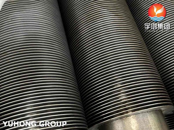 Buy Welding Fin Tube , Serrated Type, ASME SA106 Gr.B Seamless Pipe With CS Fin Material, Raffinate Application at wholesale prices