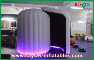 Inflatable Photo Booth Rental Strong Oxford Cloth Photobooth , Large Inflatable Photo Booth With LED Light