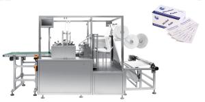 China High Speed Automatic Alcohol Swab Packing Machine Refreshing Wet Tissue on sale