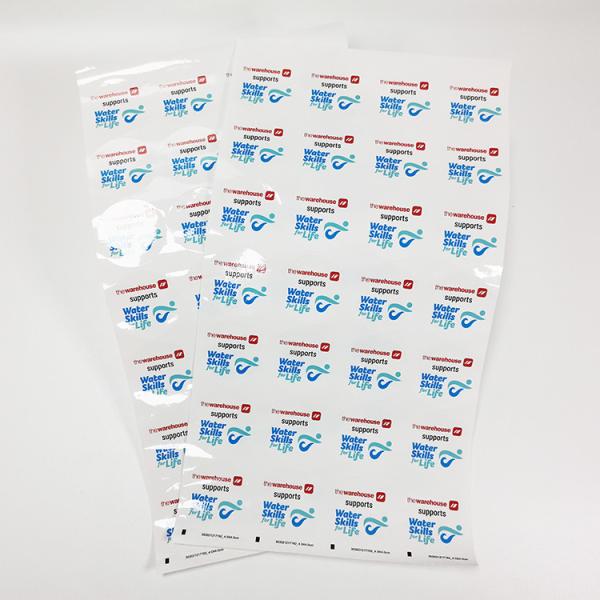 Buy Permanent Custom Retail Labels Rectangular CMYK BOPP Tag Price Label Stickers at wholesale prices