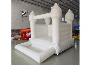 Quality Inflatable Bouncer Castle White Wedding Bouncer Inflatable House For Kids for sale