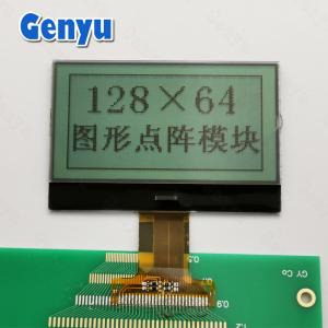 China 2.4 Inch LCD Screen FSTN 128x64 LCD Display Transflective 27PIN 8 Bit Parallel on sale