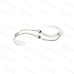 Two Circuits Custom Slip Rings Miniature For Remote Sensing Systems