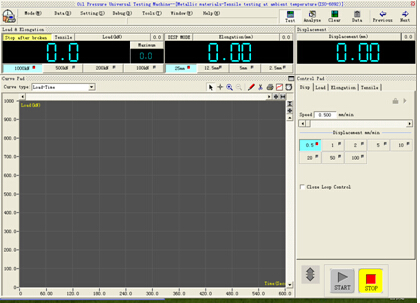 Electro Servo Hydraulic Pressure Testing Machine Micro Computer Control 40KN~2000KN