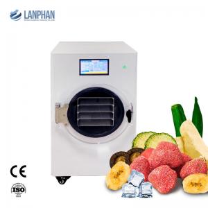 Quality 8kg 10kg Freeze Dryer Dehydration Equipment Drying Milk Meat Lyophilizer Machine 45mm for sale