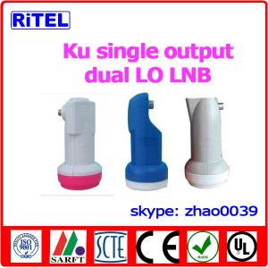 Quality Ku-band 1-port output LNBF, single LO and dual LO available for sale