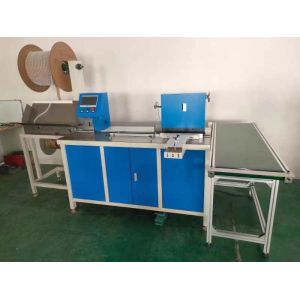 Quality Automatic 410mm Twin Ring Binding Machine For Spiral Notebook for sale