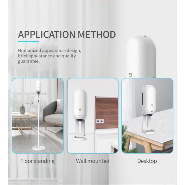 Intelligent Sensing 1100ml Hand Sanitizer Stand Two Power Supply