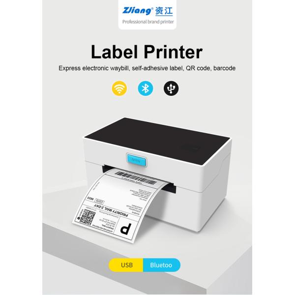 4inch Commercial Direct Thermal Printer 4x6 Waybill Barcode Label Maker