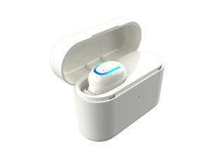 Quality Mono Bluetooth Headphone,Smartphone Bluetooth Headset , T5 Version ,While Black Or Customer,With Charging Case 500mah for sale