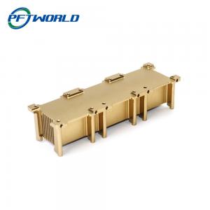 Quality Anodize OEM Brass Precision Turned Components Electrophoresis Surface for sale