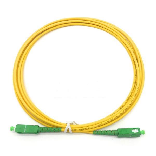 SC/UPC 3M 3.0mm Single Mode Simplex Fiber Optic Patch Cord