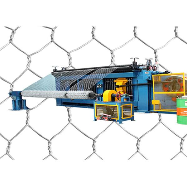 Hexagonal Wire Knitting Netting 200m/H Gabion Mesh Machine