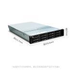 end 2U 2-socket Rack Mount Server with 2.1GHz Processor Main Frequency and