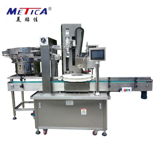 Buy 1000-1800bph Pump Spray Bottle Capping Machine With PLC programmable at wholesale prices