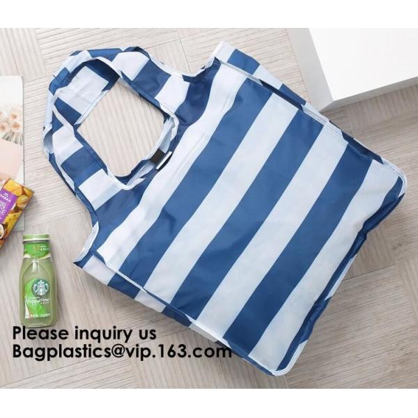 Foldable Handled Polyester Bag, Wholesale New Design Strawberry Polyester Nylon Bag,Reusable Foldable Polyester Carry Ba