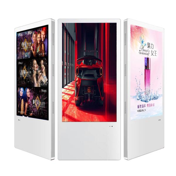 24 23.6 Wall mounted advertising display lcd screen android USB smart advertising player for stores