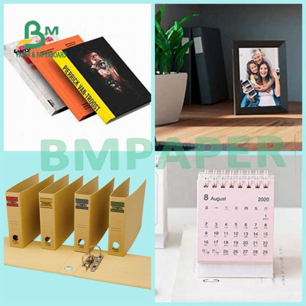 Eco Friendly Book Binding Board , High Hardness Strong Grey Chipboard Sheets