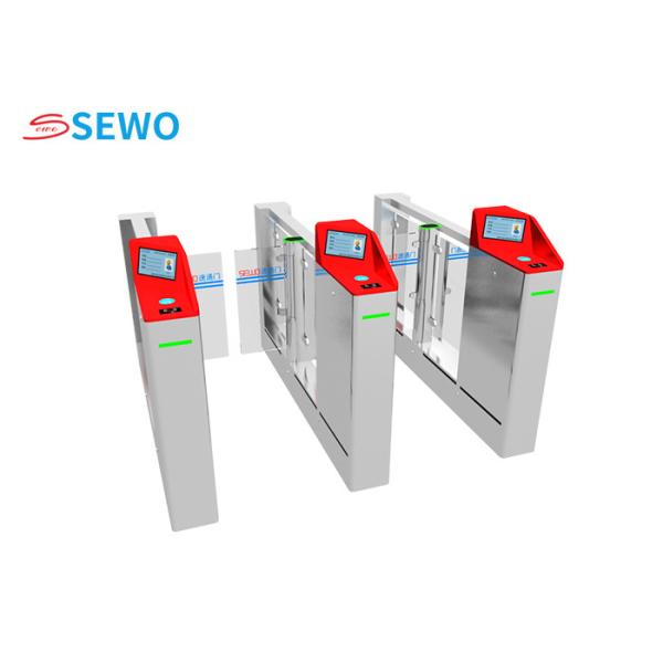 Buy High End Security Pedestrian Speed Gate Turnstile With RFID IC ID Card Reader at wholesale prices