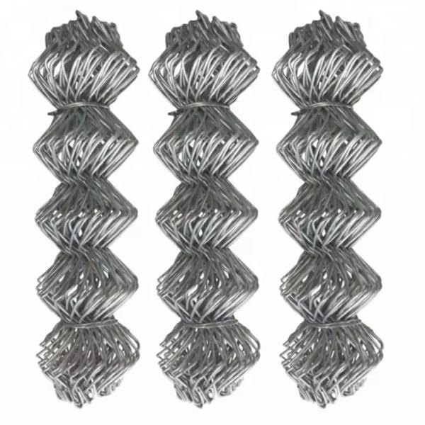 Durable Boundary Wall Solution: Galvanized Steel Chain Link Fence with Heavy