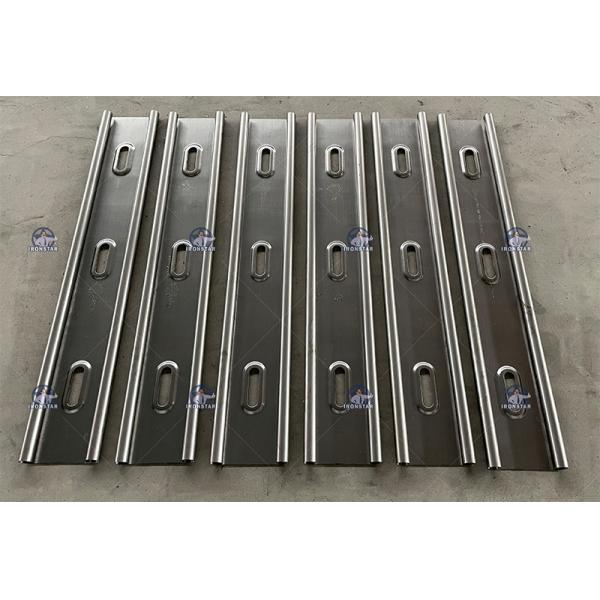 Punching hole shutter door forming line for Saudi Arabia