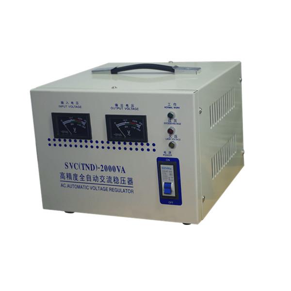 Buy High Efficiency 2KVA Automatic Voltage Regulator Servo Motor Stabilizer at wholesale prices