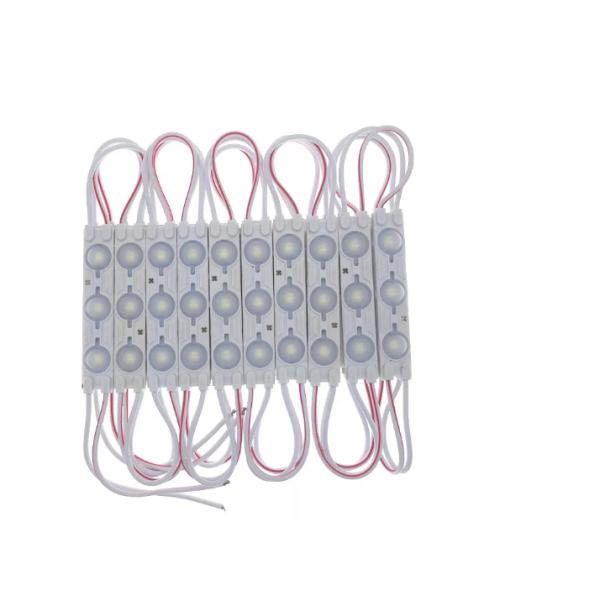 Injection 2835 LED Module Light Box 3 Leds 12V 3 Modulo IP65 Protection