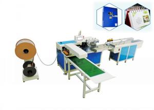 Quality 0.7-0.8Mpa Heavy Duty Binding Machine , Double Loop Spiral Punching Machine for sale