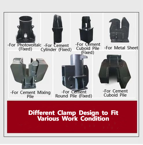 320 Bar Sheet Pile ODM Vibro Hammer For Sheet Pile Driving