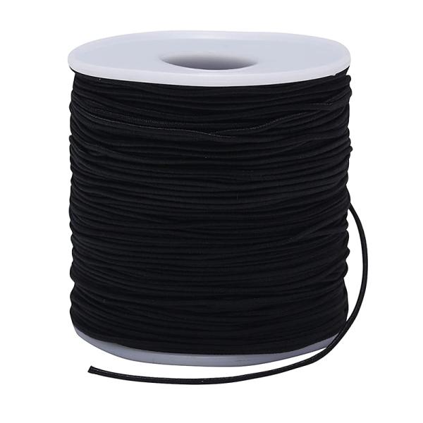 Polyester 1mm Stringing Elastic Cord / 1mm Elastic Cord For Bracelets