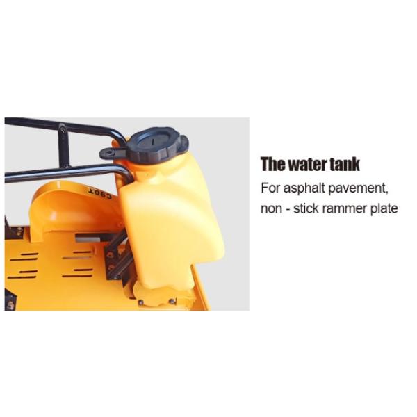 Shock Absorbing Portable Plate Compactor Gasoline Vibrating Soil Compactor