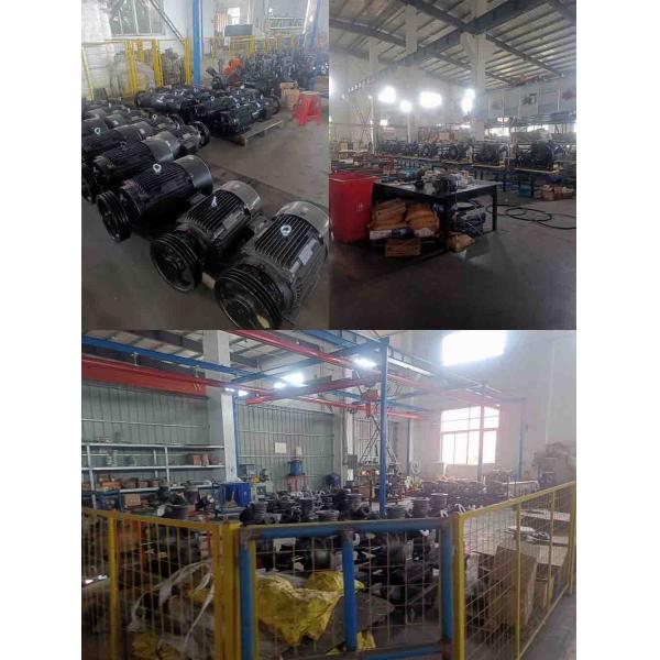 Medium And High Pressure Screw Booster Integrated Air Compressor With Tank