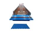 PLC Program Corrugated Roof Sheet Making Machine Automatic Producing With Hand