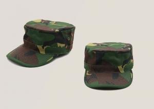 Quality Outdoor Army Camo Cap 1 Panels Convenient Rear Open Design For Military Training for sale