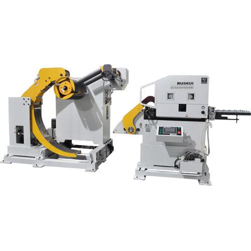 Buy Thin Roll Stamping Die Disc Horizontal High Speed Feeder , Pipe Feeding Automatic Punching Machine at wholesale prices